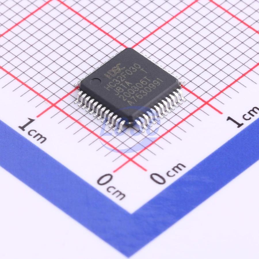 HC32F030J8TA-LQ48 The HC32F030J8TA-LQ48 is a microcontroller from HDSC based on the ARM Cortex-M0+ core. It operates at up to 48MHz and features 64KB of Flash memory.