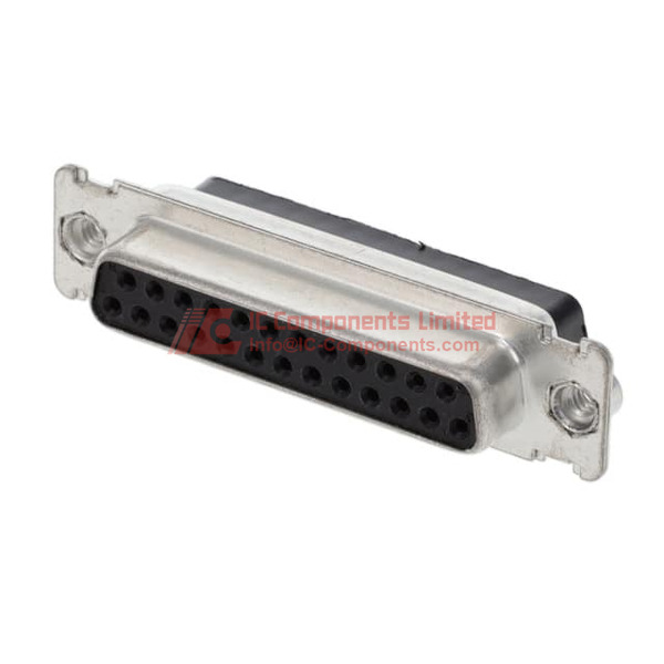 8656O25SLT The Amphenol ICC 8656O25SLT is a 25-position D-Sub housing designed for receptacle female contacts. It features a durable thermoplastic dielectric and a steel shell with tin/zinc plating.