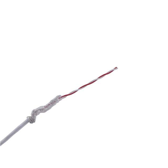 TAU-3019,02-B CABLE 2CON 30AWG WHT SHLD 500'