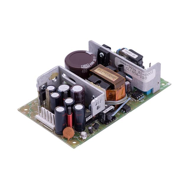 GLC65D The SL Power Electronics GLC65D is a 65W AC/DC converter featuring a universal input voltage range of 90-264 VAC. It provides three outputs: 5V, 24V, and -12V.