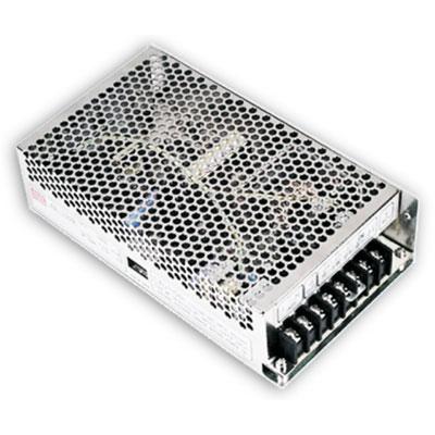 ADD-155B The Mean Well USA ADD-155B is an enclosed AC/DC converter with 153W of power and a 27.1V output. It features adjustable output, PFC, and universal input.