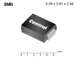 CMSH2-20 The Central Semiconductor CMSH2-20 is a single Schottky rectifier designed for surface mount applications. It offers an average forward current of 2A and a continuous reverse voltage of 20V.