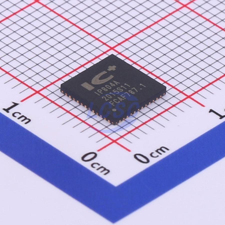 IP804A The IP804A from IC Plus is a specialized integrated circuit. It is RoHS3 compliant and has an MSL rating of 1 Unlimited.