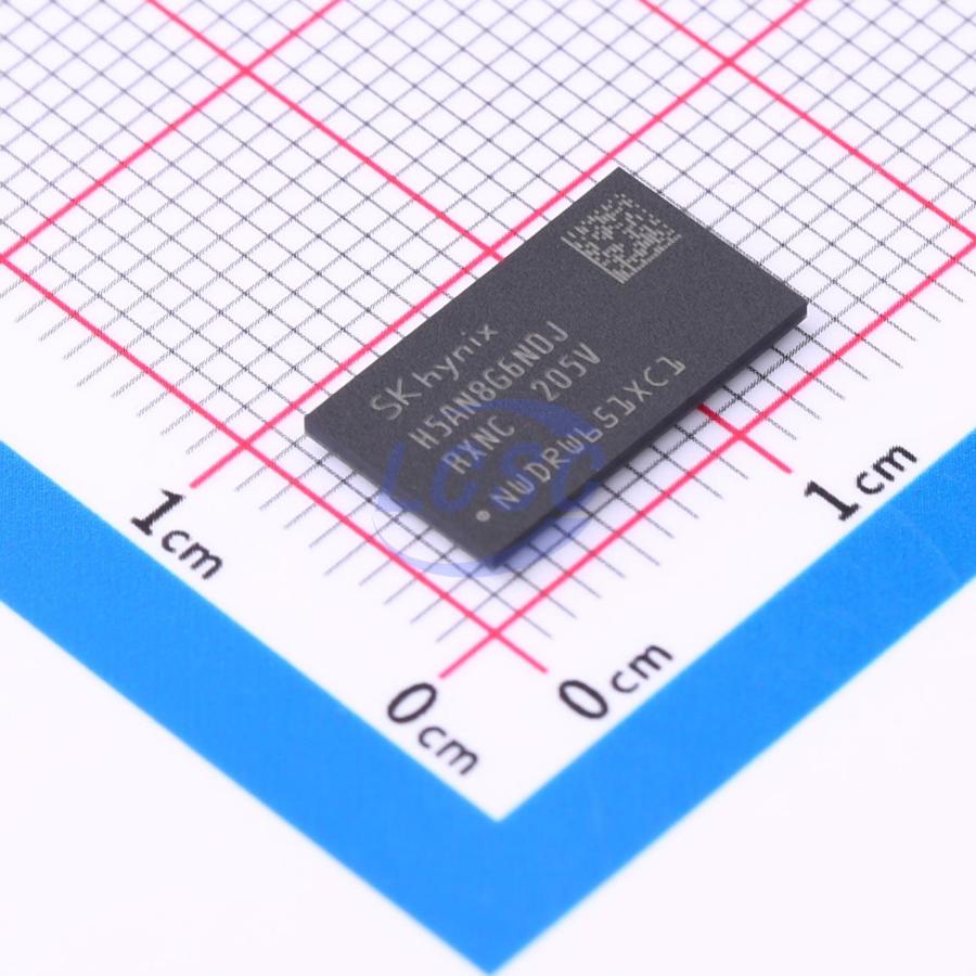 H5AN8G6NDJR-XNC The SK Hynix H5AN8G6NDJR-XNC is a memory module. It is RoHS3 Compliant and has an MSL rating of 1 Unlimited.