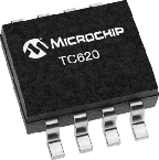 TC620CEOA713 The Microchip Technology TC620CEOA713 is a temperature sensor IC designed for thermal management applications. It operates within a wide temperature range and comes in a standard SOIC-8 package.