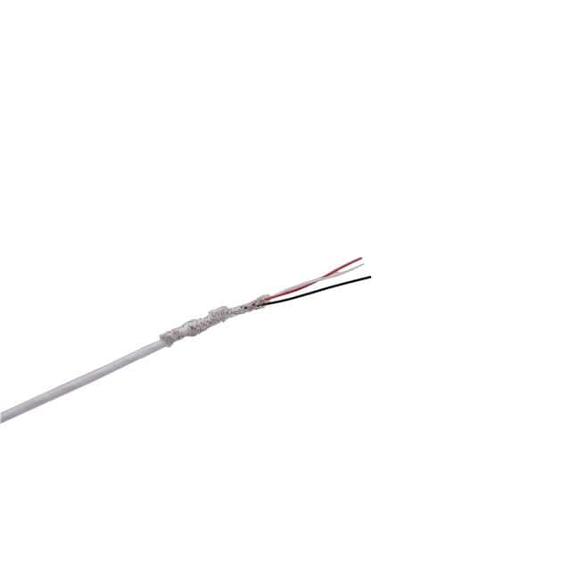 TAU-2619,03-B CABLE 3CON 26AWG WHT SHLD 500'