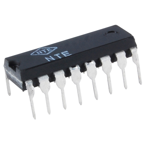 NTE1854D The NTE1854D is a dual power operational amplifier from NTE Electronics. It supports operating voltages of 24V or +-12V and comes in a 16-lead DIP package.