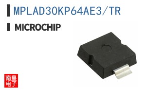 MPLAD30KP64AE3 The Microchip MPLAD30KP64AE3 is a TVS Diode designed for transient voltage suppression. It features a 64V reverse standoff voltage and a 30kW peak pulse power rating.