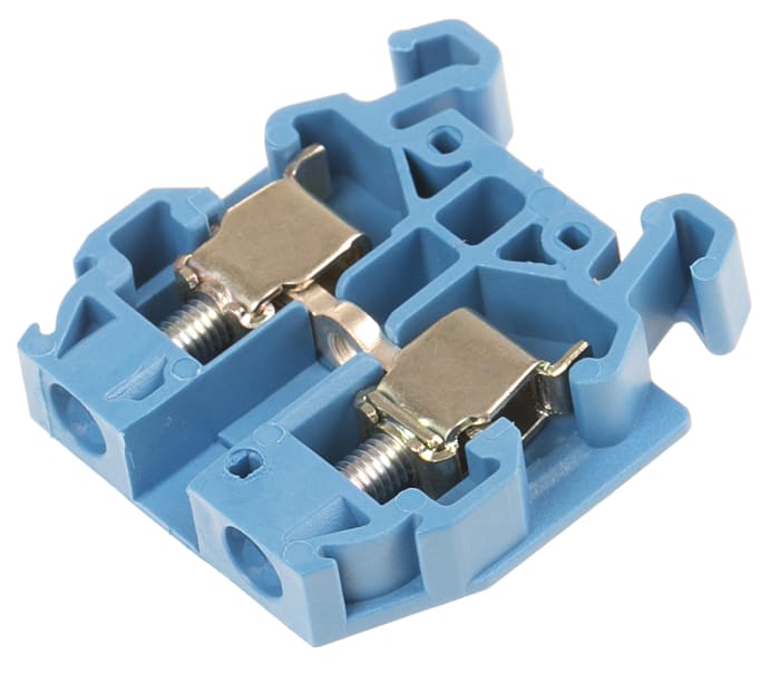 1SNA120491R1100 The Entrelec 1SNA120491R1100 is a blue, 1-level DIN rail terminal block from the SNA series. It supports 4mm² conductors and has a 30A current rating.