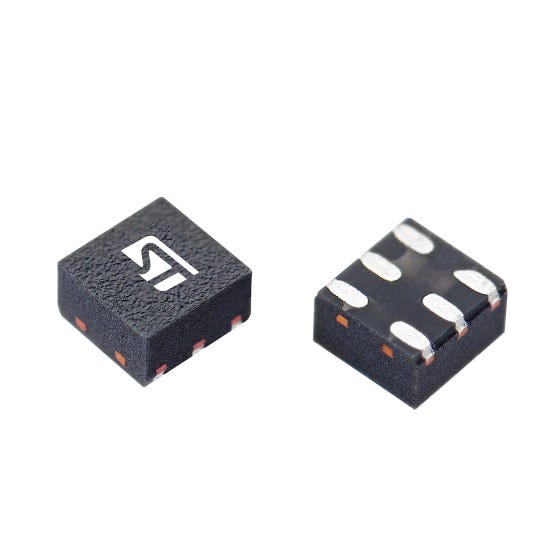 ECMF2-40A100M6Y The STMicroelectronics ECMF2-40A100M6Y is a Mica and PTFE Capacitor. It features RoHS3 compliance and an MSL of 1.