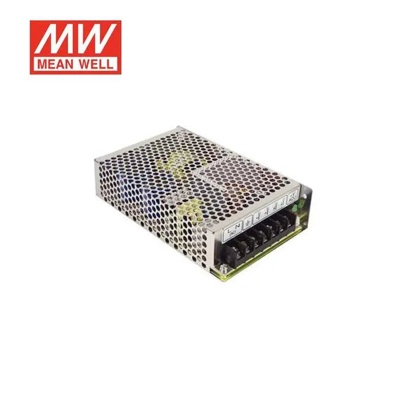 NES-75-12 The Mean Well USA NES-75-12 is an enclosed AC/DC converter with a 12V output voltage and 74.4W power rating. It features universal AC input and chassis mounting.