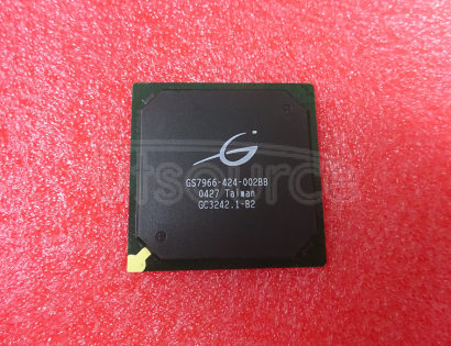GS7966-424-002BB2 The Conexant Systems GS7966-424-002BB2 is an audio special purpose integrated circuit. It features RoHS3 compliance and an MSL of 1 Unlimited.