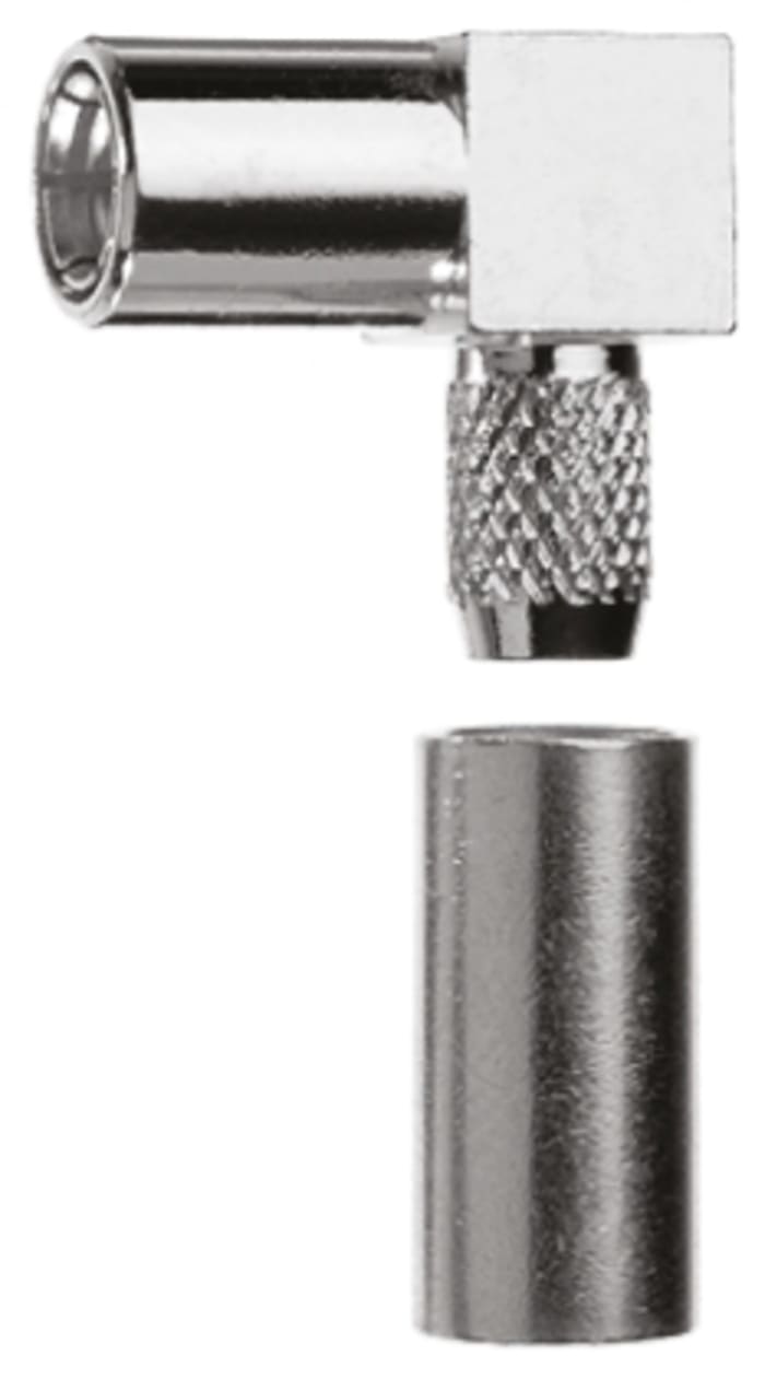 J01161A0661 The Telegartner J01161A0661 is a female SMB series coaxial connector with a right angle orientation. It offers a 50 Ω impedance and is designed for cable mounting.