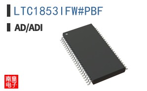 LTC1853IFW The LTC1853IFW is a 12-bit Analog to Digital Converter (ADC) from Analog Devices. It features 8 analog input channels and operates within a supply voltage range of 2.7V to 5.5V.