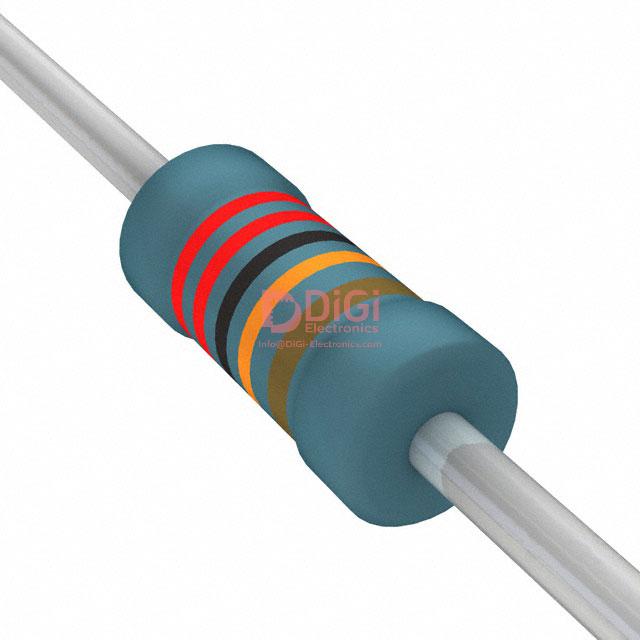 LR1F220K The TE Connectivity LR1F220K is an axial metal film resistor with 220 kOhms resistance and a 1% tolerance. It is rated for 0.6W power and operates from -55°C to 155°C.