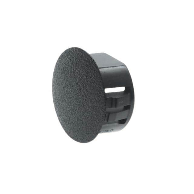 2491 Heyco Double D Hole Plug DD 500-445 Black closes unwanted mounting holes with flats. Fits 0.500" (12.70mm) hole diameter, nylon, black, flange diameter 14.07mm.