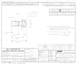 MS25036-103 The KAYTECH I MS25036-103 is a PIDG ring tongue terminal designed for regular wire types. It supports a wire range of 22-16 AWG.