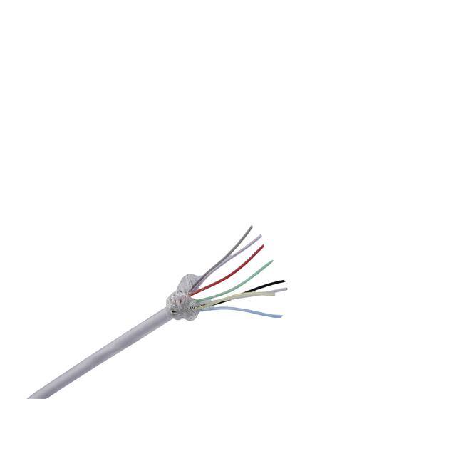 TAU-2619,08-B CABLE 8CON 26AWG WHT SHLD 500'