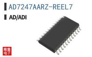 AD7247AARZ-REEL7 The Analog Devices AD7247AARZ-REEL7 is a dual 12-bit digital-to-analog converter (DAC) with a buffered voltage output. It utilizes an R-2R resistor ladder architecture.