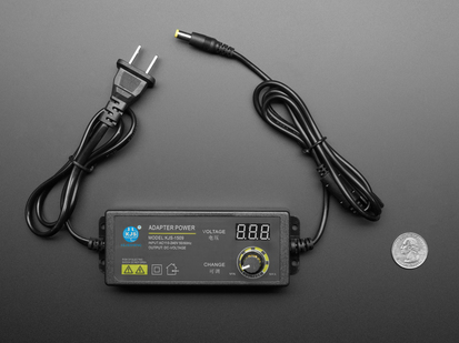 4880 AC/DC Desktop Adapter with 3-12V output from Adafruit Industries LLC.