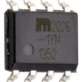 MIC2026-1YM The MIC2026-1YM-TR is a USB Switching Power Supply IC from Micrel Inc. It features a high-side output configuration and a maximum output current of 1.25A.
