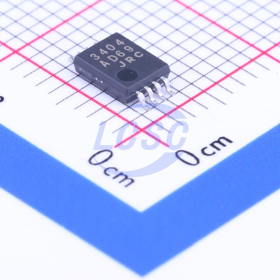 NJM3404AV(TE1) The JRC NJM3404AV(TE1) is an operational amplifier housed in an SSOP-8 package. It features RoHS3 compliance and an MSL rating of 1.