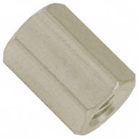 2209 Hex standoff with #6-32 thread, aluminum material, Iridite plating, 0.375" length. Female-female gender for board spacing.