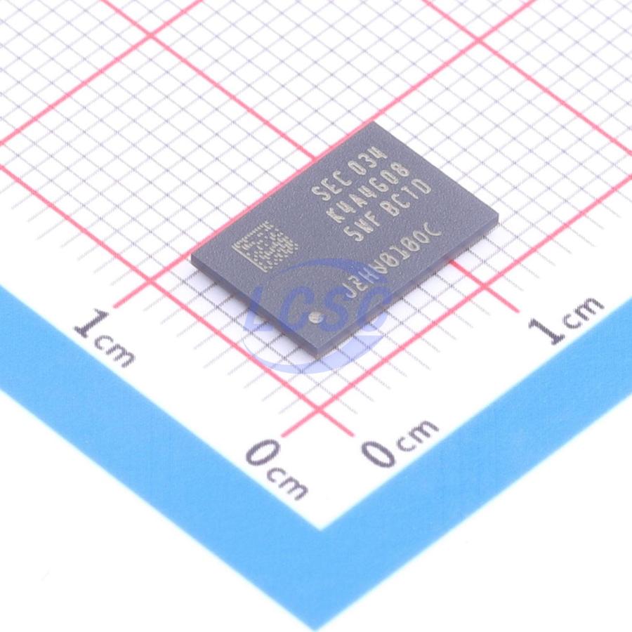 K4A4G085WF-BCTD The Samsung Electronics K4A4G085WF-BCTD is a memory component. It features RoHS3 compliance and MSL 1 rating.