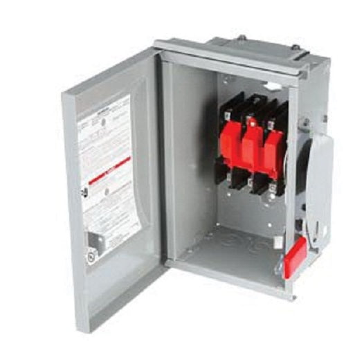 GNF322RLA The Siemens GNF322RLA is a non-fusible, 3-pole, 240V safety switch from the General Duty Plus Series. It is designed for outdoor use.