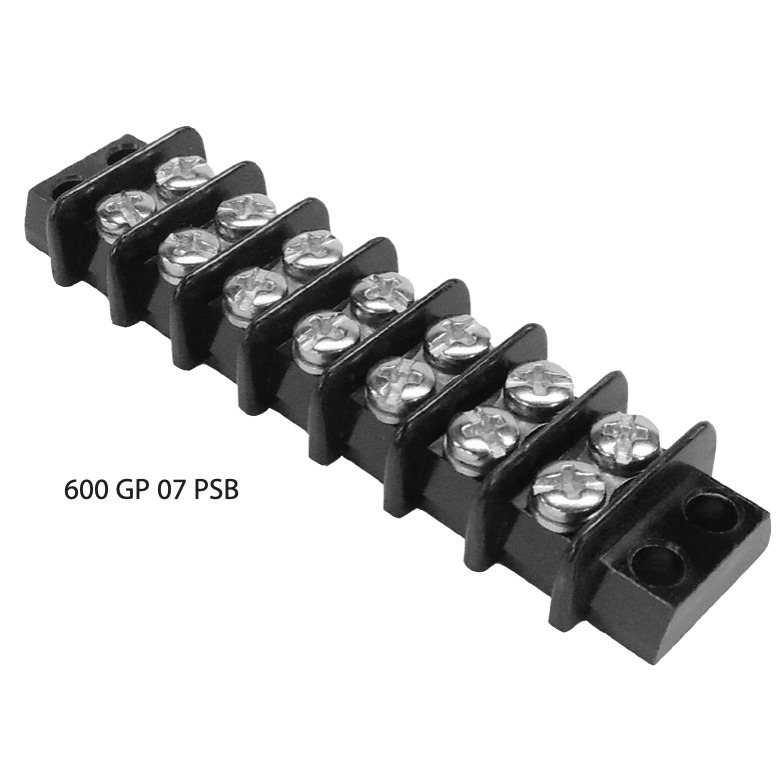 600-GP-14 The Marathon Special Products 600-GP-14 is a barrier terminal block featuring 14 positions and a 5.91mm pitch. It is designed for industrial conductor termination and distribution applications.