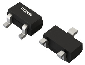 DTA123JE The ROHM Semiconductor DTA123JE is a PNP digital transistor with built-in bias resistors. It operates at up to -50V and handles -100mA output current.