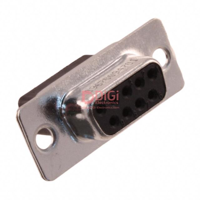 9670094701 This HARTING 9670094701 is a D-Sub connector housing designed for female contacts. It features 9 positions and a panel mount configuration.