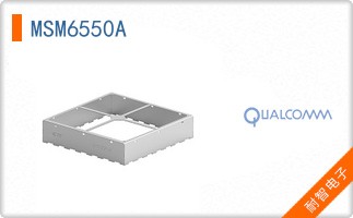 MSM6550A The Qualcomm MSM6550A is a System On Chip (SoC) designed for embedded applications. It features a BGA package and complies with RoHS3 standards.