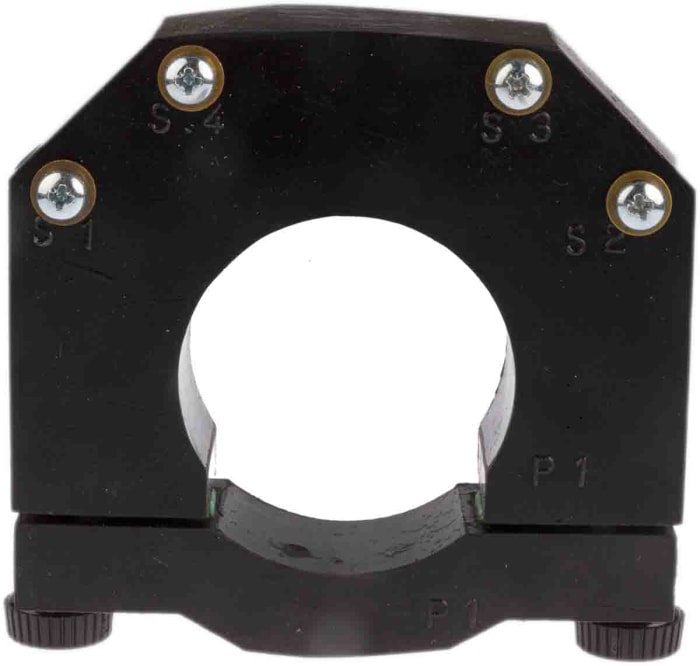 533-0621 The HOBUT CTSCEN Series Current Transformer offers a 5A secondary current and operates within a temperature range of -30°C to 80°C. It features an accuracy class of 1 (±1%).