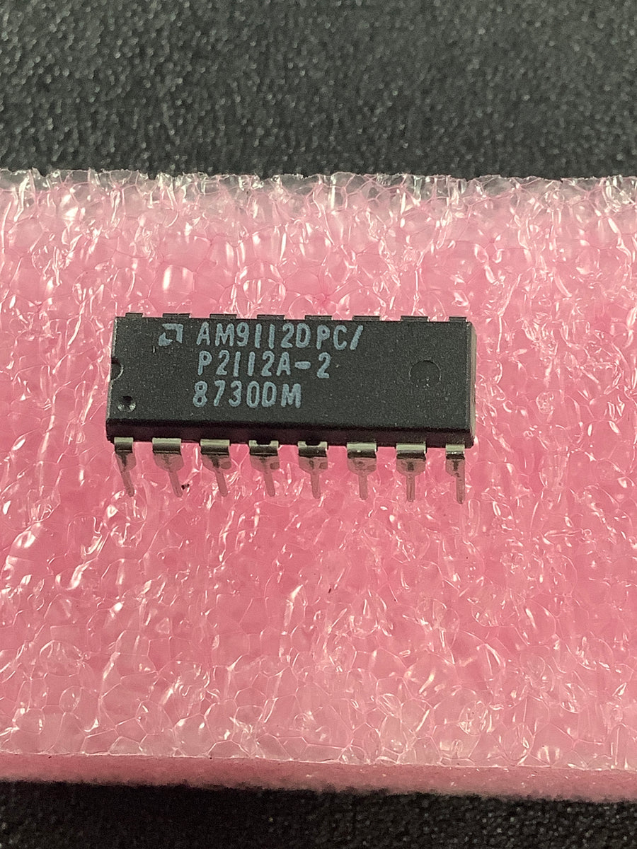 AM9112DPC The AM9112DPC is a General Purpose Static RAM from Advanced Micro Devices. It features RoHS3 compliance and an MSL of 1 Unlimited.