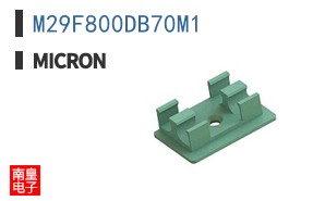 M29F800DB70M1 The Micron Technology M29F800DB70M1 is an 8Mbit NOR Flash memory component. It features a 70ns access time and operates within a 4.5V to 5.5V voltage range.