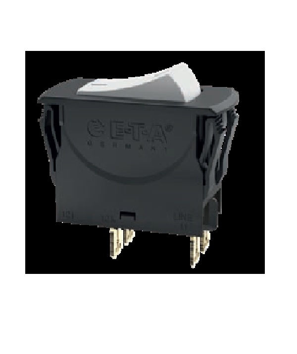 3120-N521-H7T1-W01D-5A The 3120-N521-H7T1-W01D-5A is a two-pole circuit breaker manufactured by E-T-A, designed for electrical protection with a 240 VAC and 50 VDC voltage rating.