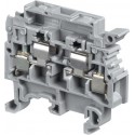 M4/8SF The Entrelec M4/8SF is a screw clamp fuse terminal block designed for 5x20 and 5x25 fuses. It offers a rated voltage of 630V and a rated current of 6.3A.