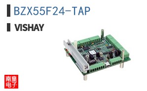 BZX55F24-TAP BZX55F24-TAP is a 24V Zener diode from Vishay Dale with 500mW power dissipation in a DO-35 package. It features ±1% tolerance and 80Ω impedance.