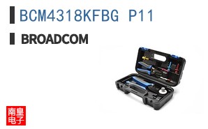 BCM4318KFBG P11 The Broadcom Limited BCM4318KFBG P11 is a Wi-Fi Wireless NFC IC. It features a BGA/QFP package and is RoHS3 Compliant.
