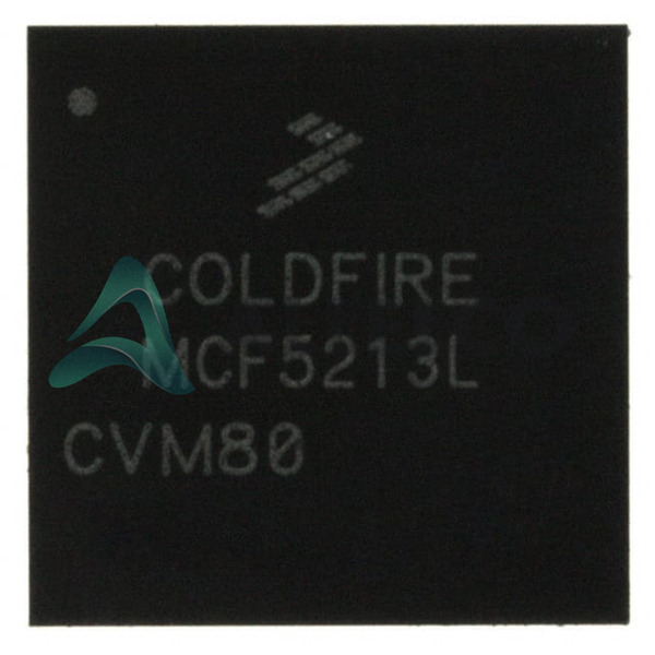 MCF52223CVM66 The NXP Semiconductors MCF52223CVM66 is a 32-bit microcontroller featuring a Coldfire V2 core operating at 66MHz. It offers 256KB of FLASH program memory and 32KB of RAM.