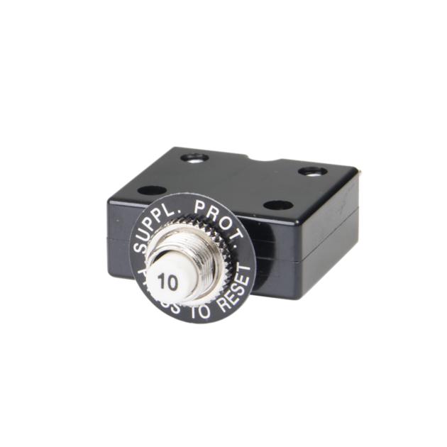 CLB-153-11A1B-W-A/15 The Littelfuse Inc. CLB-153-11A1B-W-A/15 is a thermal circuit breaker designed for panel mounting. It offers a 15A current rating and 250V voltage rating.