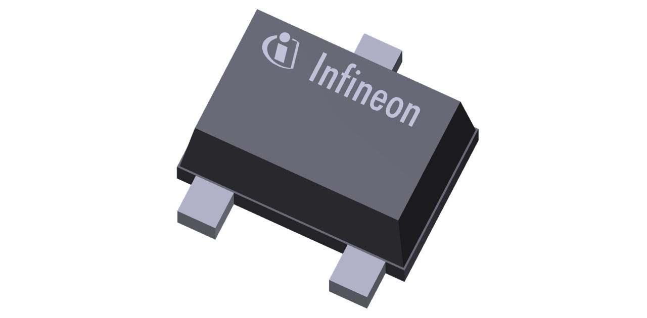 ESD5V3U2U-03F The Infineon ESD5V3U2U-03F is a uni-directional TVS diode designed for transient voltage suppression. It features low capacitance and is supplied in a TSFP-3-1 package.