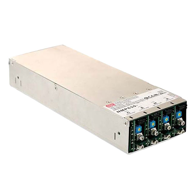 NMP650-CEKC-00 The Mean Well USA NMP650-CEKC-00 is an enclosed AC/DC converter with 650W of power and universal input. It offers multiple outputs including 5V, 12V, and 48V.