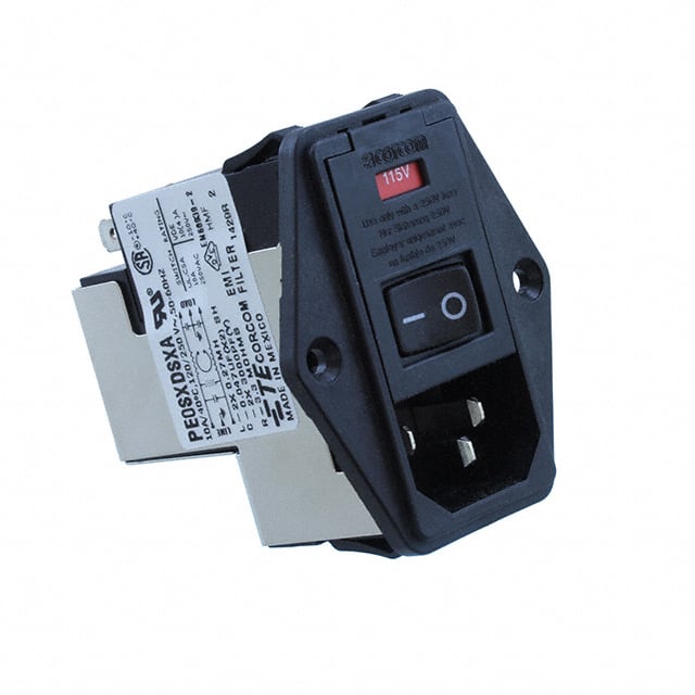1-6609929-4 PWR ENT MOD RCPT IEC320-C14 PNL