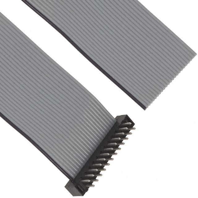 TCMD-12-S-12.00-01 CABLE ASSEM 2MM 24PS SGL END 12"