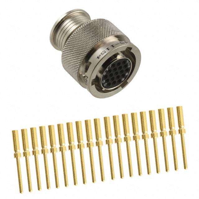 MKJ3A6F9-19SN CONN PLUG FMALE 19POS GOLD CRIMP