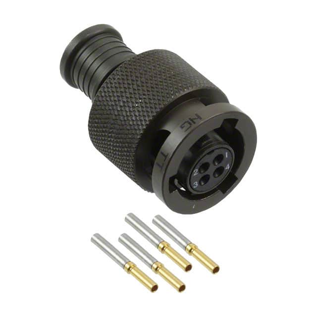 MKJ3A6W6-4SN CONN PLUG FMALE 4POS GOLD CRIMP