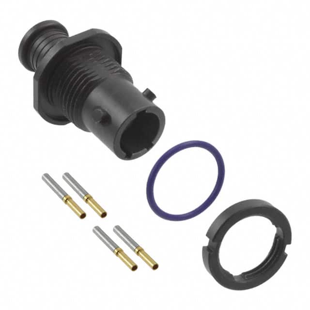 MKJ3A7W6-4SN CONN RCPT FMALE 4POS GOLD CRIMP