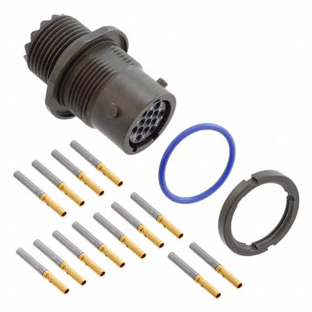 MKJ3B7W8-13SN CONN RCPT FMALE 13POS GOLD CRIMP
